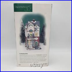 Dept 56 WEDDING GALLERY Christmas in the City Bride Groom Honeymoon w Box 58943