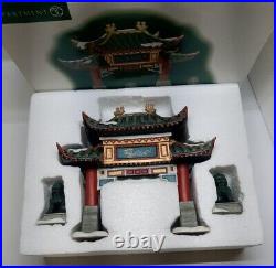 Dept 56 Welcome to Chinatown Set of 3 #807253 Christmas in the City Excellent