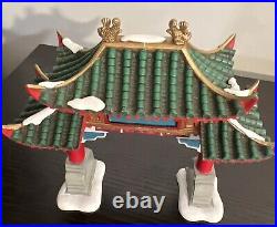 Dept 56 Welcome to Chinatown set of 3 #807253 Christmas in the City Excellent