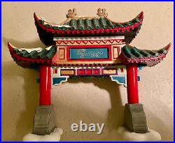 Dept 56 Welcome to Chinatown set of 3 #807253 Christmas in the City Pristine