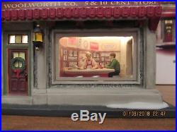 Dept. 56 Woolworth's Building Christmas In The City Interior Scene HTF 56.59249