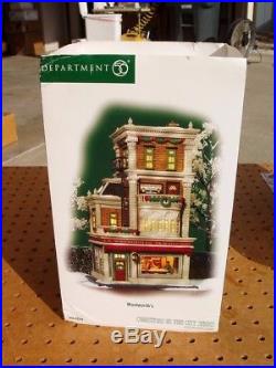 Dept 56 Woolworth's Christmas In The City Series Brand New Unused Ok Box Sleeve