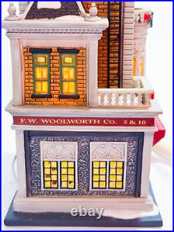 Dept 56 Woolworth's Christmas in the City Series Village Collection With Box