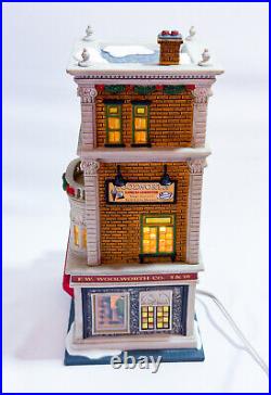 Dept 56 Woolworth's Christmas in the City Series Village Collection With Box