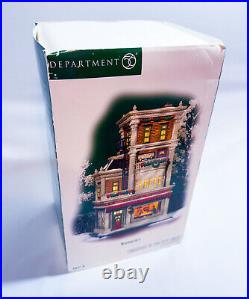 Dept 56 Woolworth's Christmas in the City Series Village Collection With Box