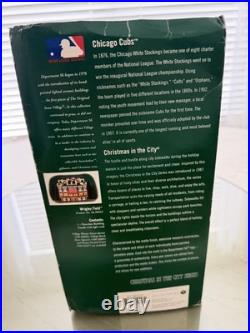 Dept 56 Wrigley Field Chicago Cubs 2001 Christmas in the City COMPLETE WITH BOX