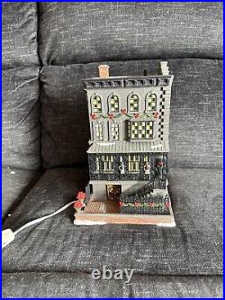 Dept 56 christmas in the city 21 club opened but hardly used