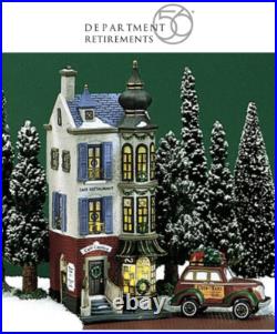 Dept 56 christmas in the city Cafe Caprice CIC Restaurant New in Package Retired
