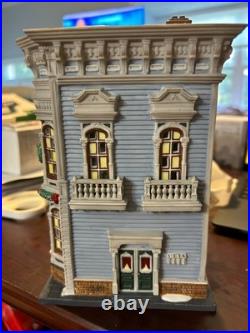 Dept 56 christmas in the city Lowery Apartments EUC
