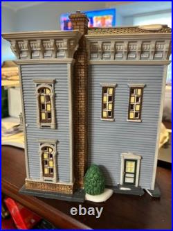 Dept 56 christmas in the city Lowery Apartments EUC