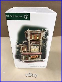 Dept. 56 christmas in the city NIB WOOLWORTHS NEVER DISPLAYED Bldg. 59249