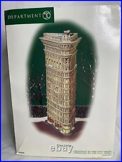 Dept 56 christmas in the city buildings FLATIRON BUILDING