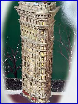 Dept 56 christmas in the city buildings FLATIRON BUILDING