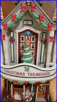 Dept 56 christmas in the city christmas treasures retired 2006