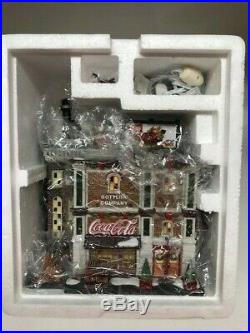 Dept Department 56 COCA- COLA BOTTLING COMPANY Christmas in the City Series