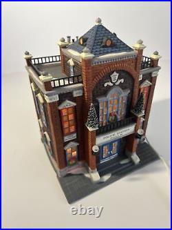 Dept Department 56 Precinct 25 Police Station #58941 Light Stuck Inside