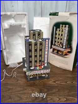 EUC Department 56 Christmas in the City Radio City Music Hall with Box, Works