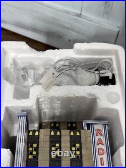 EUC Department 56 Christmas in the City Radio City Music Hall with Box, Works