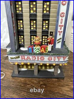 EUC Department 56 Christmas in the City Radio City Music Hall with Box, Works