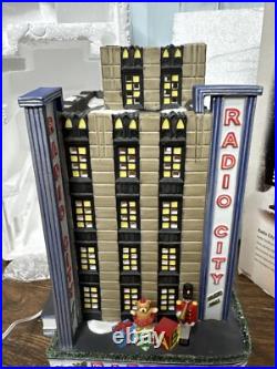 EUC Department 56 Christmas in the City Radio City Music Hall with Box, Works