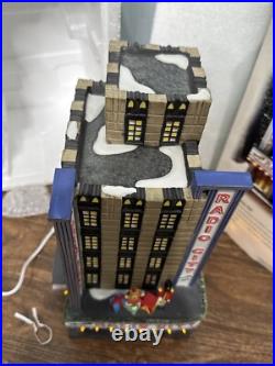 EUC Department 56 Christmas in the City Radio City Music Hall with Box, Works