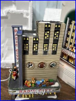 EUC Department 56 Christmas in the City Radio City Music Hall with Box, Works
