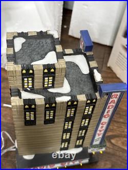 EUC Department 56 Christmas in the City Radio City Music Hall with Box, Works