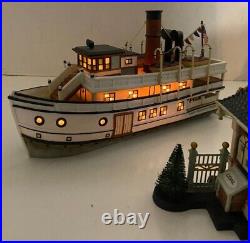 East Harbor Ferry Set of 3 Department 56 Christmas in the City 56.59213 with Box