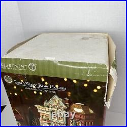 East Village Row Houses Department 56 Christmas in the City 56.59266 with Box