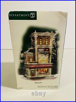Excellent Condition Department 56 Christmas in The City Woolworths #59249