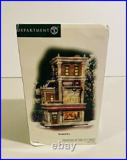 Excellent Condition Department 56 Christmas in The City Woolworths #59249