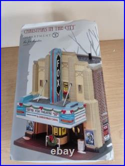 Fox Theater Dept 56 Christmas in the City, # 4025242 Retired