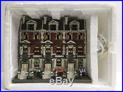 HERITAGE VILLAGE Christmas In The City Series Sutton Place Brownstones Dept 56