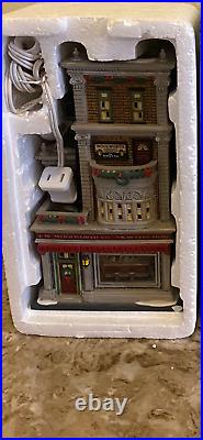 HTF Dept 56 Woolworth's Christmas in the City Excellent Condition 3-Person