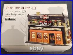 Harley Davidson Dept 56 Christmas In The City Otto's Harley Tavern 4042393