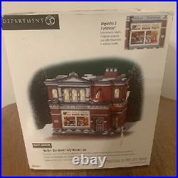 Harley Davidson Dept 56 City Dealership 59202 Christmas in the City 2002-New