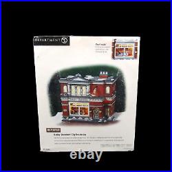 Harley Davidson Dept 56 City Dealership Christmas in the City Village New READ D