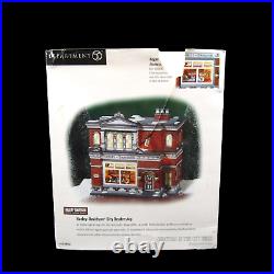 Harley Davidson Dept 56 City Dealership Christmas in the City Village New READ D