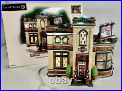 Harley Davidson Village Dept 56 Christmas In The City 2004 Vintage