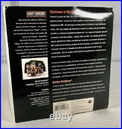 Harley Davidson Village Dept 56 Christmas In The City 2004 Vintage