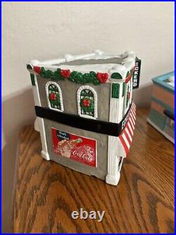 Hawthorne Village Coca Cola Light-Up Holiday Collection Bundle Tested READ