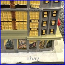 Hawthorne Village MACY'S Christmas In New York Collection With Santa HTF Rare