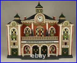Heritage Village Collection 58881 Hand Painted Grand Central Railway Station