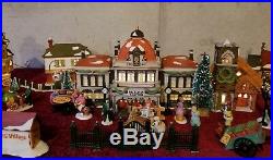 Heritage Village Collection Christmas in the City Series Dept 56 HUGE Lot