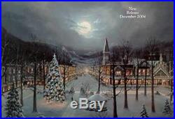 Jesse Barnes Christmas In The City 477/1250 WithCERT + Folder (Mint)