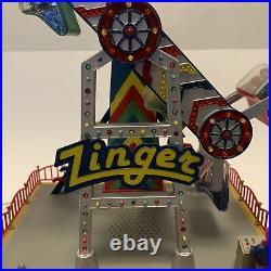 LEMAX Carole Towne The Zinger-animated Holiday Village Carnival RETIRED
