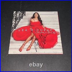 Lea Michele Signed Christmas In The City Glee CD Booklet Beckett BAS