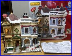 Lemax Christmas Village Christmas In The City 25th Yr Lighted Building WithBox