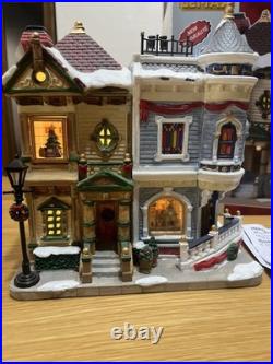 Lemax Christmas Village Christmas In The City 25th Yr Lighted Building WithBox