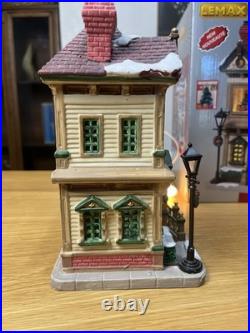 Lemax Christmas Village Christmas In The City 25th Yr Lighted Building WithBox